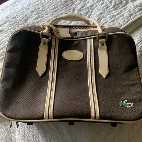 Lacoste by Lark Other - Vintage Lacoste by Lark carry on suitcase .